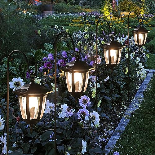 6 Pack Solar Hanging Lights Outdoor (6 Count)