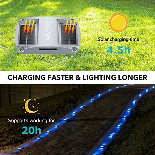 Solar Driveway Lights 4 Pack (4 Count)
