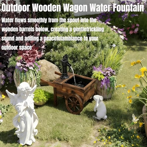 NestNature Wooden Water Feature