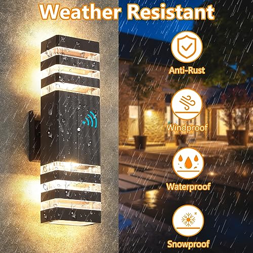 Dusk to Dawn Exterior Light Fixture Outdoor Wall Lights