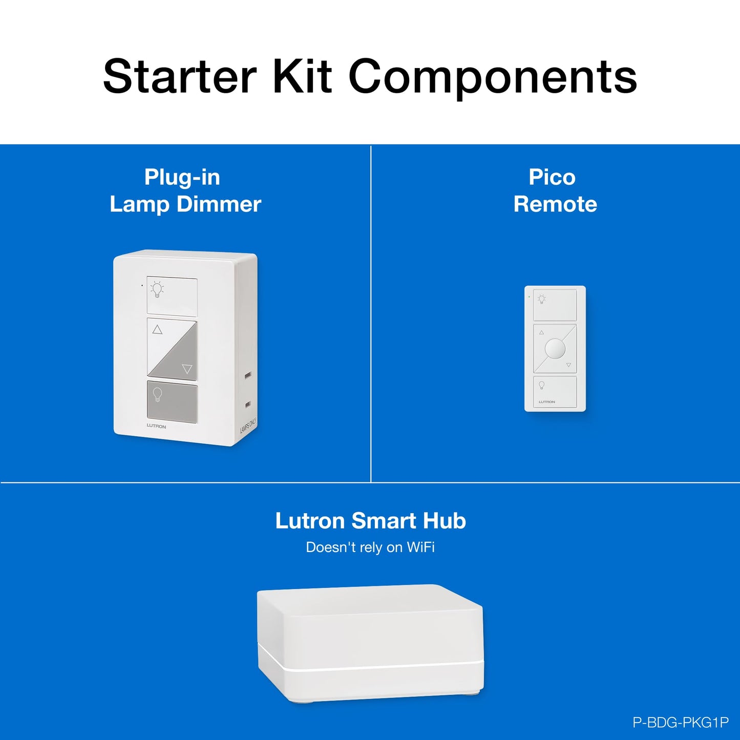 Caseta Smart Lamp Dimmer Starter Kit