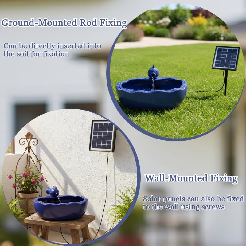 Solar Water Fountain