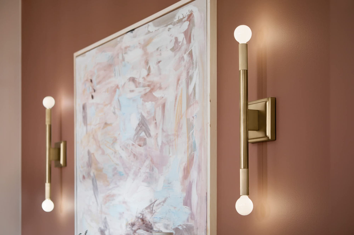 Odensa 17" 2 Light Wall Sconce Light