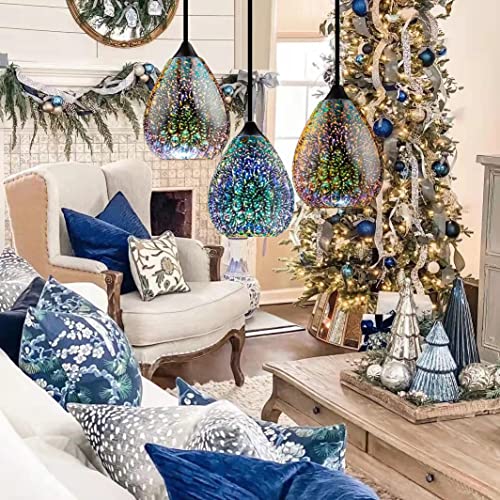 Modern 3D Pendant Lights Kitchen Island 1 Pack