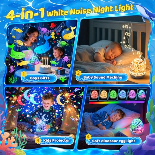 Star Projector Night Light for Kids