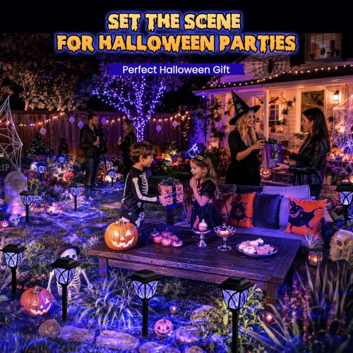 Solar Halloween Lights Outdoor Decor