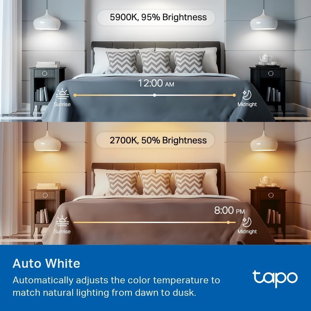 Multicolor Dimmable Smart Light Bulbs