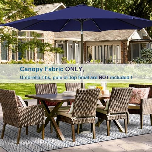 9ft Patio Umbrella Replacement Canopy