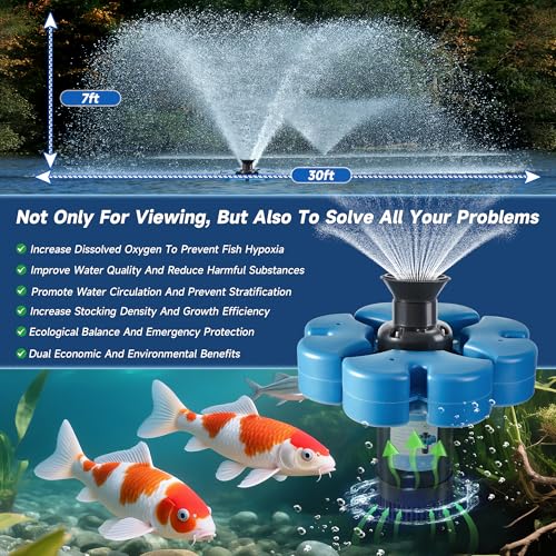 Pond Fountain Aerator