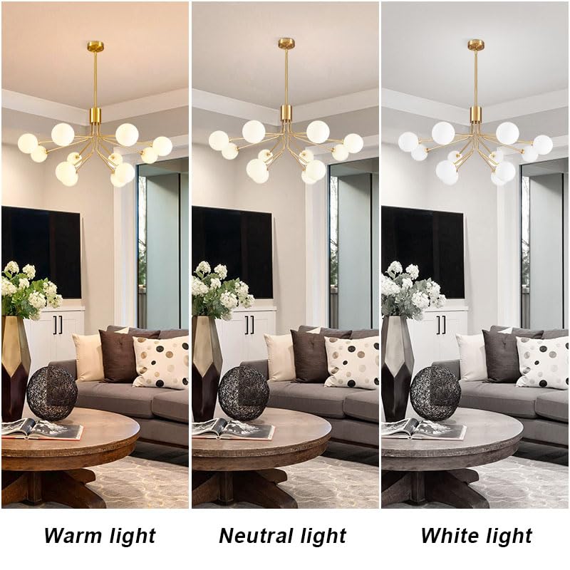 Gold Modern Chandelier 12