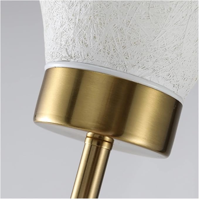 Floor Lamp Resin Floor Lamp Living Room Design Decorative Floor Lamp Simple Bedroom Art Lamp (Without Light Source) Standing Reading Lamps (Color : Brown)