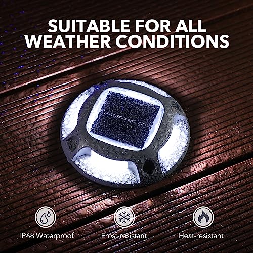 Solar Driveway Lights Outdoor 16 Pack (16 Count)