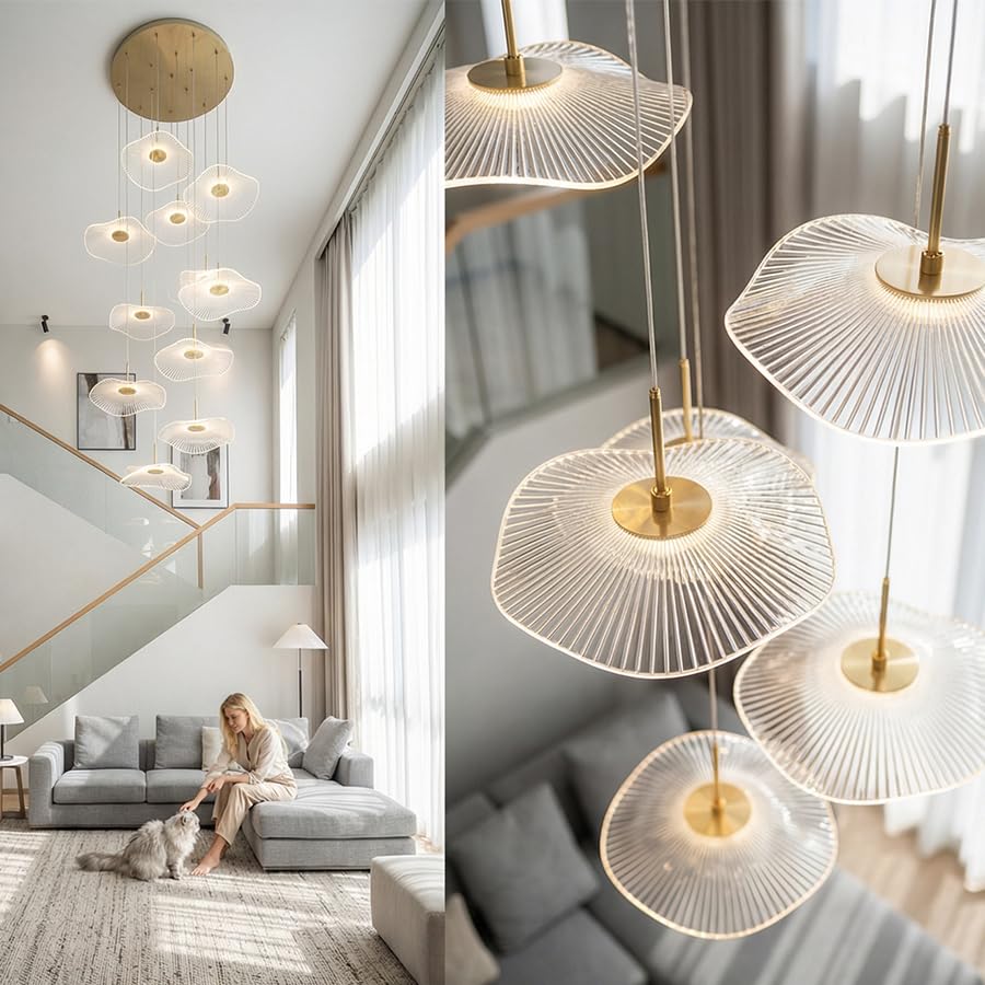 High Ceiling Chandelier