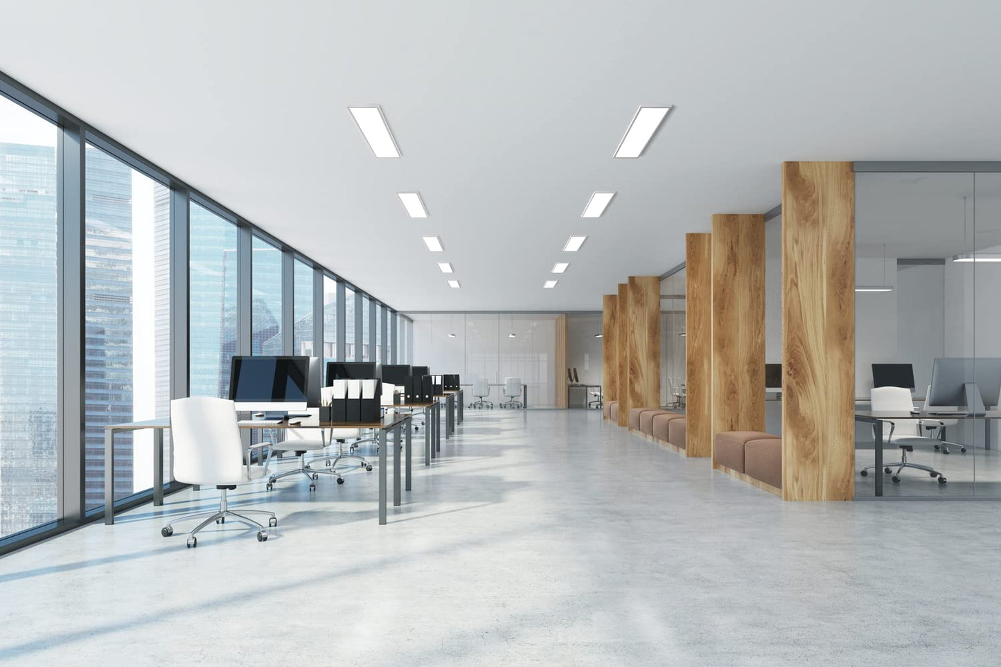 1x4 LED Flat Panel Light
