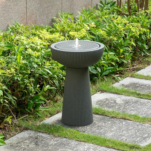 23.23" H Outdoor Water Fountain Made with Eco