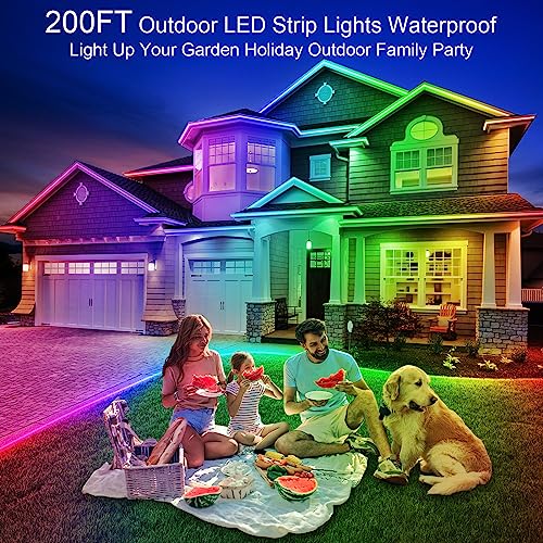 200ft Outdoor LED Strip Lights Waterproof 1 Roll