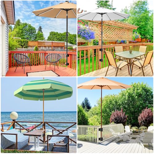Deck Railing Umbrella Holder