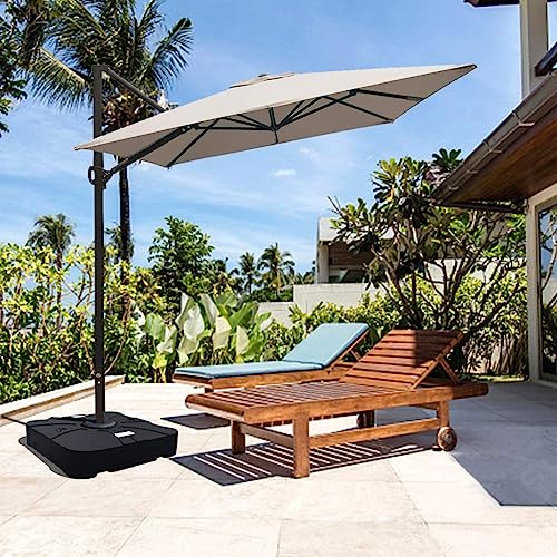 USA 33" x 33" Offset Patio Umbrella Base Sand