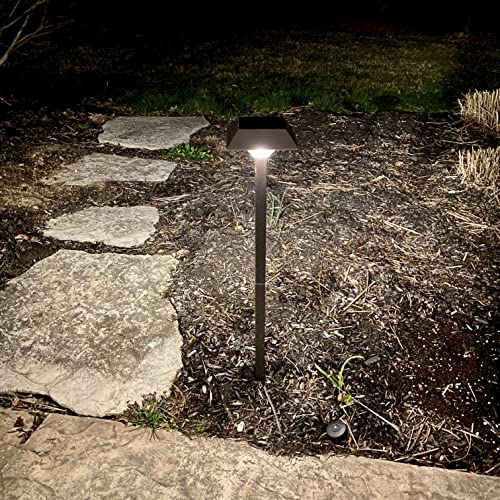 Super Bright 300 Lumens Solar Pathway Lights Outdoor (4 Count)