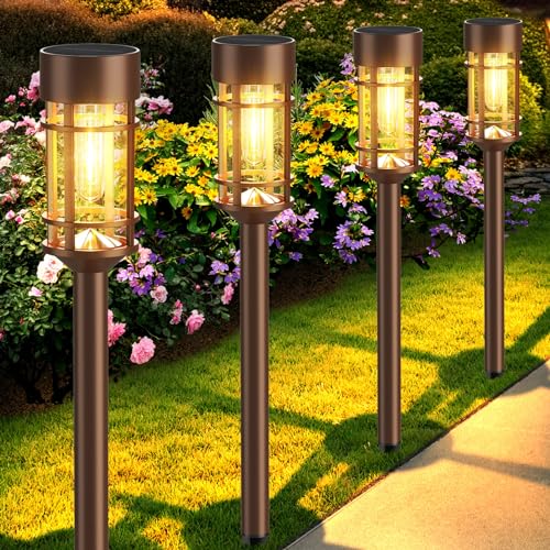 8 Pack Solar Outdoor Lights (8 Count)