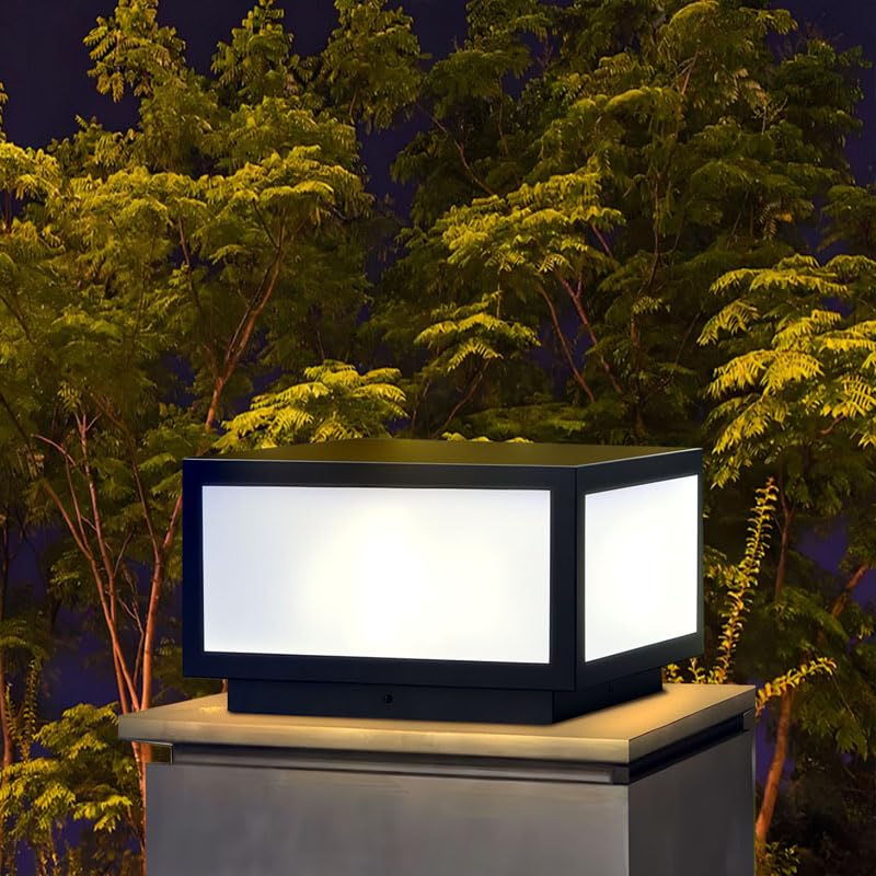 Outdoor Solar Post Lights 20X20 in