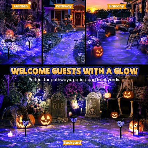 Solar Halloween Lights Outdoor Decor