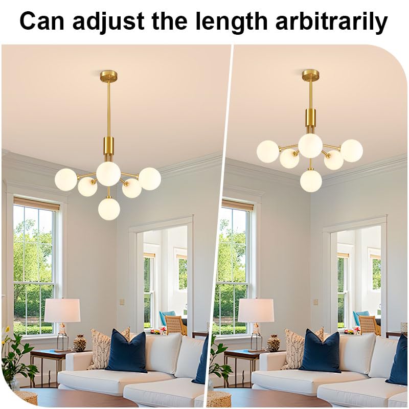 Gold Modern Chandelier 6