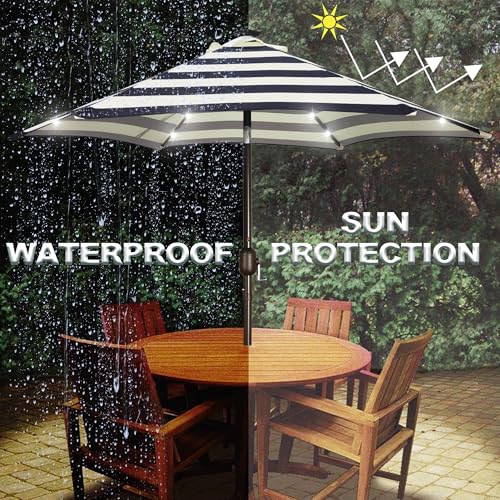 7.5 ft Solar Umbrella