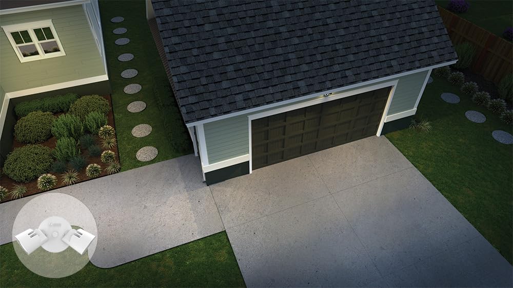 HomeGuard 2 Light LED Outdoor Flood Lights