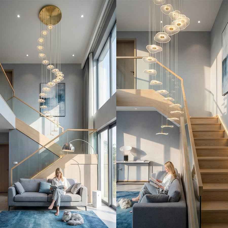 High Ceiling Chandelier