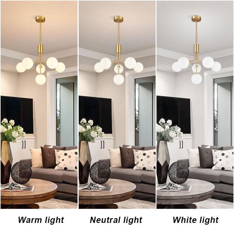 Gold Modern Chandelier 6