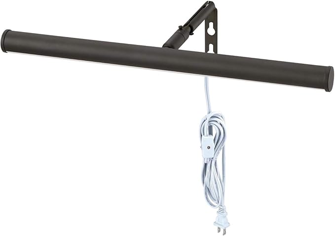 Westinghouse 7501200 14 Inch, 4 Watt Adjustable LED Picture Light, Oil Rubbed Bronze Finish, 3000K