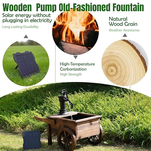 NestNature Solar Water Fountain