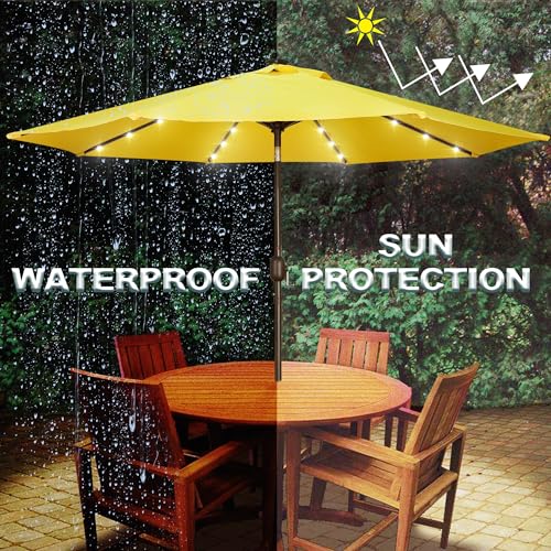 9 ft Solar Umbrella