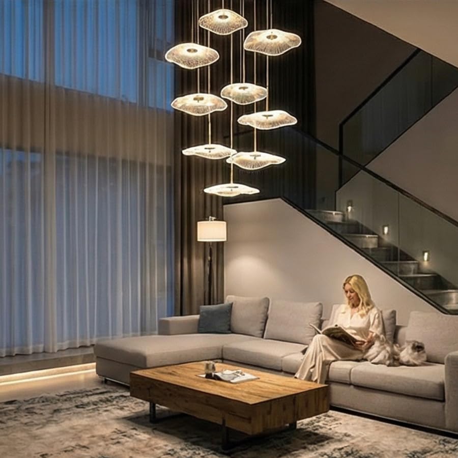 High Ceiling Chandelier