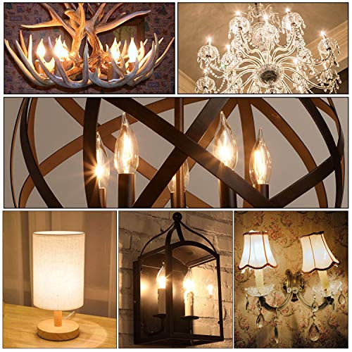 Candelabra Light Bulbs 2700K (6 Count)