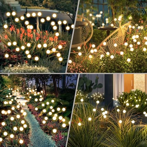Solar Lights Outdoor Waterproof (2 Count)