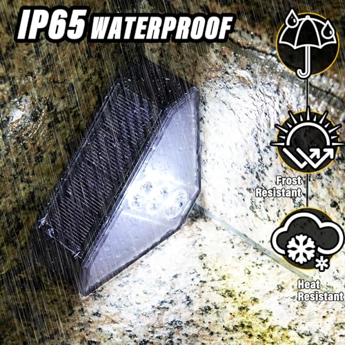 Solar Step Lights for Outside (16 Count)