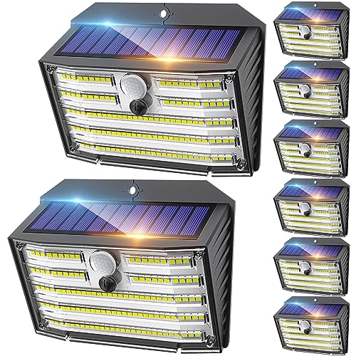 Solar Lights Outdoor [𝟖 𝐏𝐚𝐜𝐤 (8 Count)