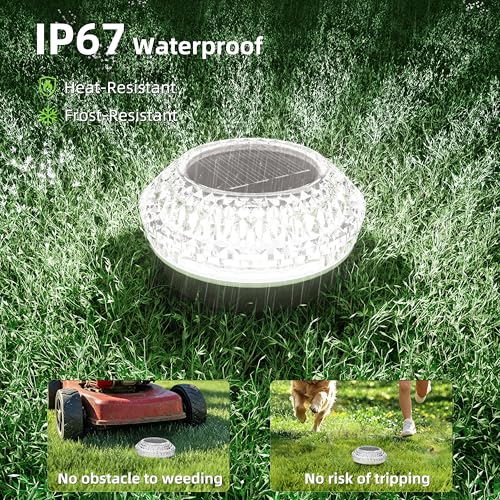 Mini Solar Ground Lights Outdoor (16 Count)