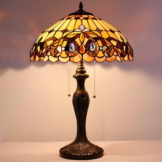 Werfactory Tiffany Style Table Lamp - Thumbnail 2