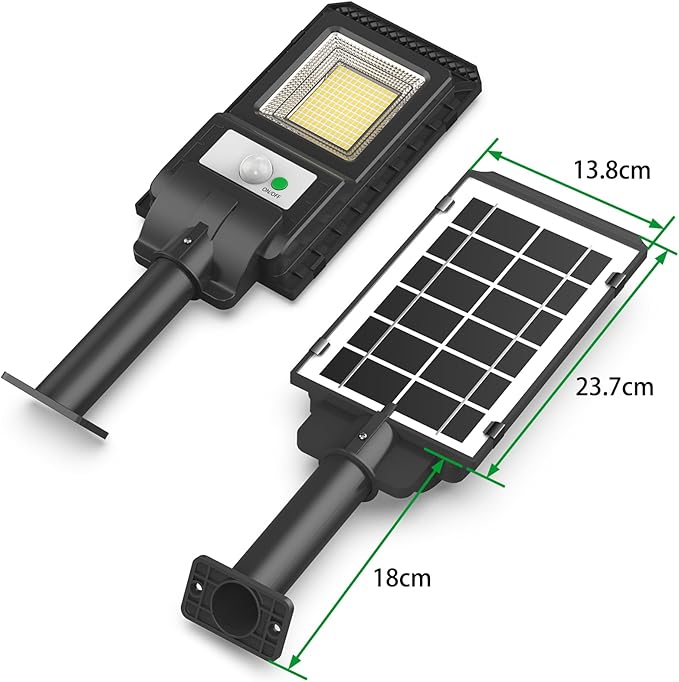 Engrepo Solar Lights Outdoor, 1000LM 156 LEDs Solar Powered Motion Sensor Light, Security Waterproof Solar Flood Light for Yard, Fence, Garden, Patio, Front Door, Shed, Deck, Path. 4 Pack