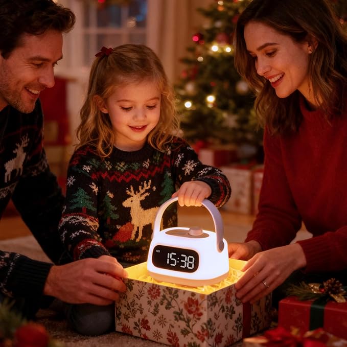 QANYI Lanterns for Power Outages,Portable and Rechargeable Night Light for Kids Room with Dimmable and Clock Time, LED Camping Lantern Emergency Lights Hanging and Table Lamp for Home,Tent,Camp,Girls