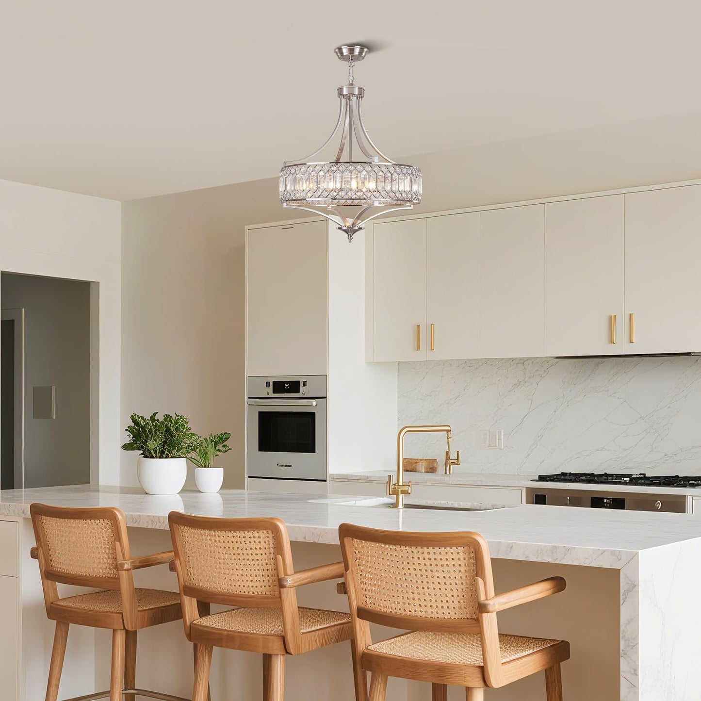 20" Crystal Chandelier for Dining Room 5
