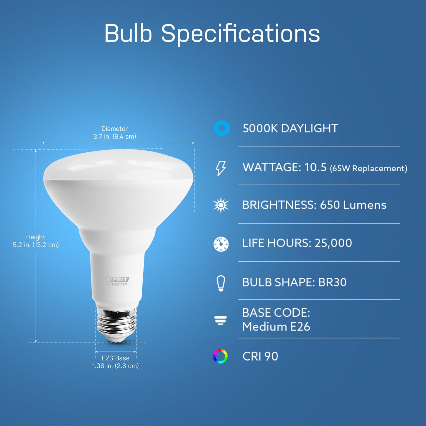 BR30 Smart Flood Light Bulb