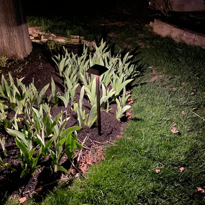 Super Bright 300 Lumens Solar Pathway Lights Outdoor (4 Count)