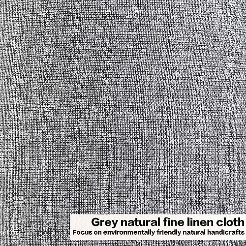 Gray Drum Lamp Shade