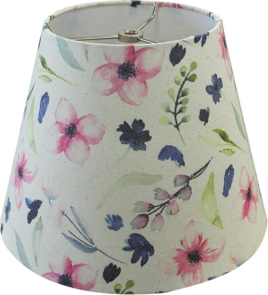 TOOTOO STAR Small Lamp Shades,6"× 10"× 7.5" Art Deco Lampshades for Table Lamps & Wall Lamp,Print Lamp Shade Replacemnt