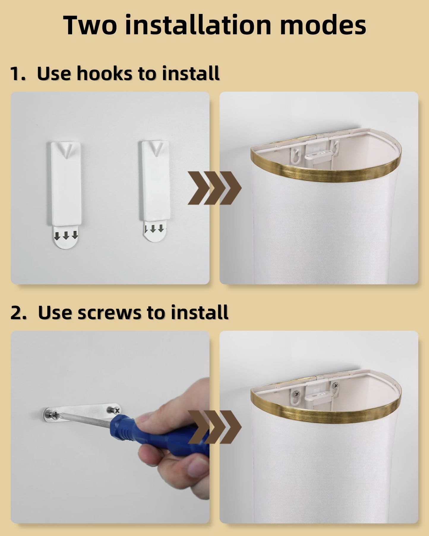 Battery Operated Wall Sconce (2 Count)