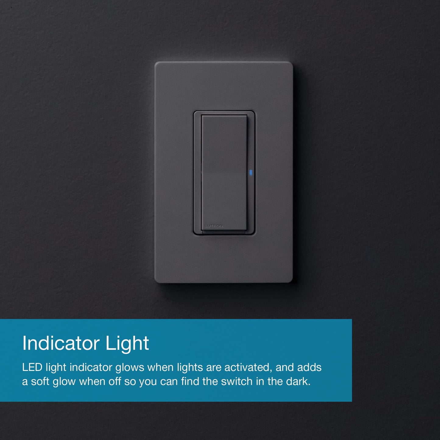 Caseta Claro Smart Switch for Lighting and Fans